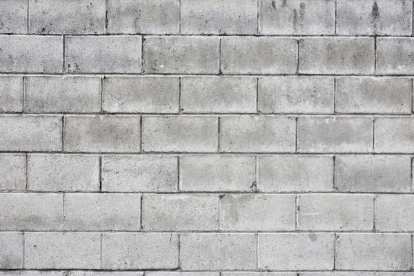 Cinder Block Wall Repair in Anacortes
