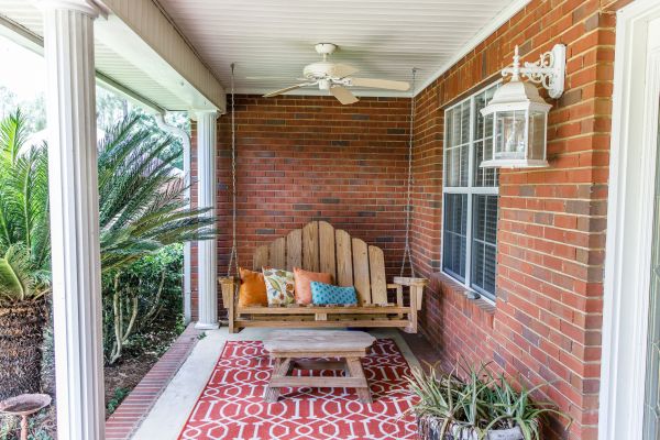 Porch Brick Repair in Anacortes