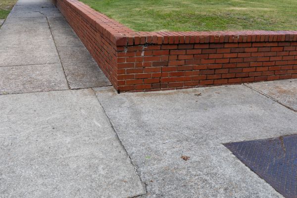 Brick Retaining Wall Repair in Anacortes